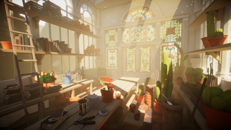 Serene Exploration Puzzle Game Botany Manor Blooms Next Spring