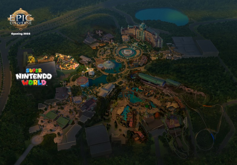 <div>Super Nintendo World Comes To Florida In Universal's New 'Epic Universe' Theme Park Next Year</div>