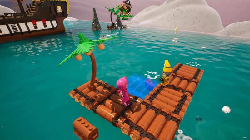 lego fortnite new islands raft survival obby fun
