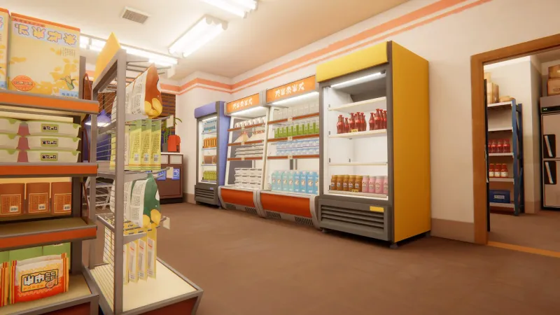 InKonbini One Store Many Stores Adventure 1990s Japan Convenience Store Teaser Reveal Trailer
