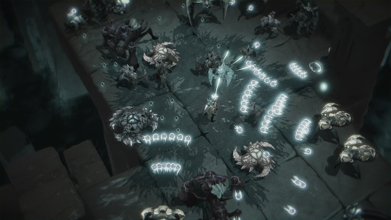 Kill Knight Doom Hades PlaySide Studios gameplay reveal trailer isometric action shooter