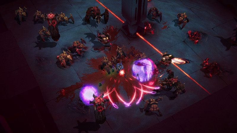 Kill Knight Doom Hades PlaySide Studios gameplay reveal trailer isometric action shooter