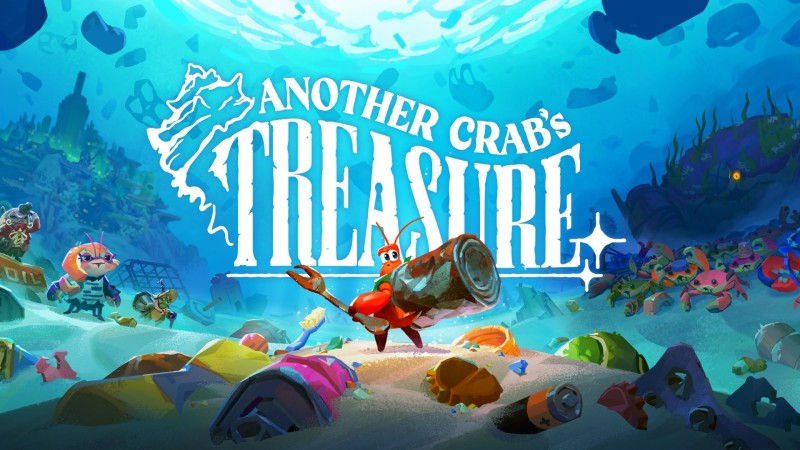 another crab's treasure review game informer 7 10 aggro crab soulslike cartoon