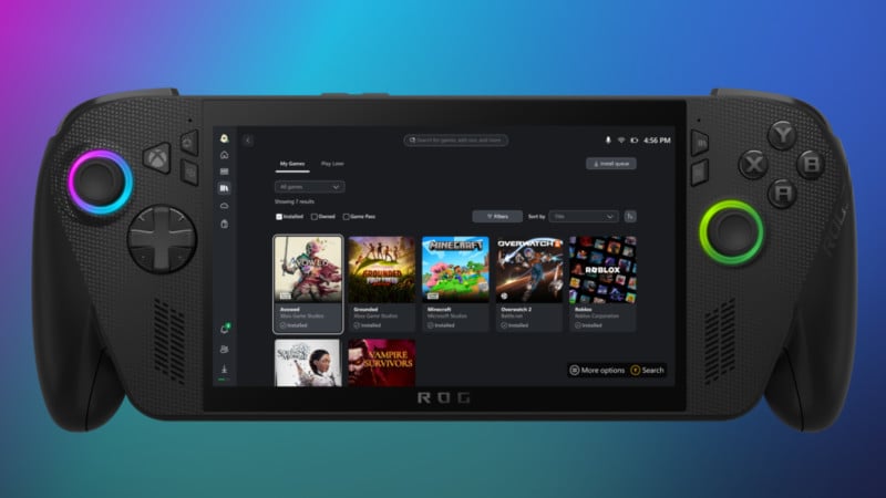 Xbox’s New ‘Aggregated Gaming Library’ For PC Gives Look At What To Expect With ROG Xbox Ally