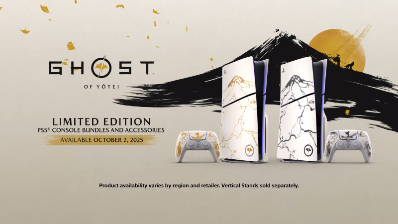 Sucker Punch Announces Ghost of Yōtei PlayStation 5 Bundles, Controllers, And Console Covers