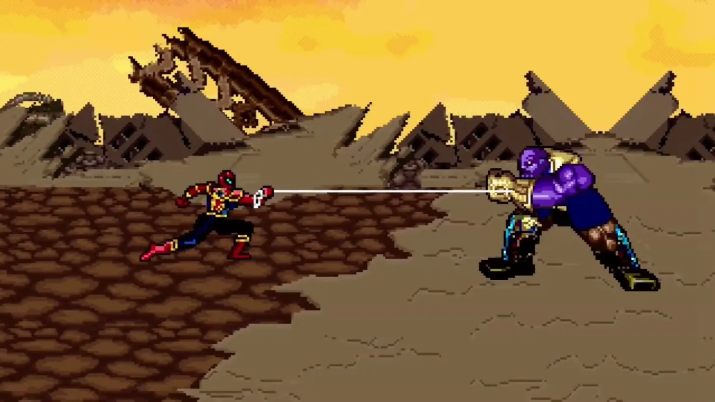 Animator Reimagines The Avengers' Climactic Battle Against Thanos With ...