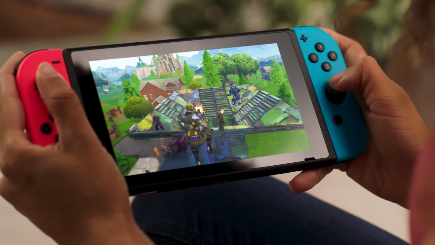 Fortnite On Switch Adds Gyro Aiming Game Informer