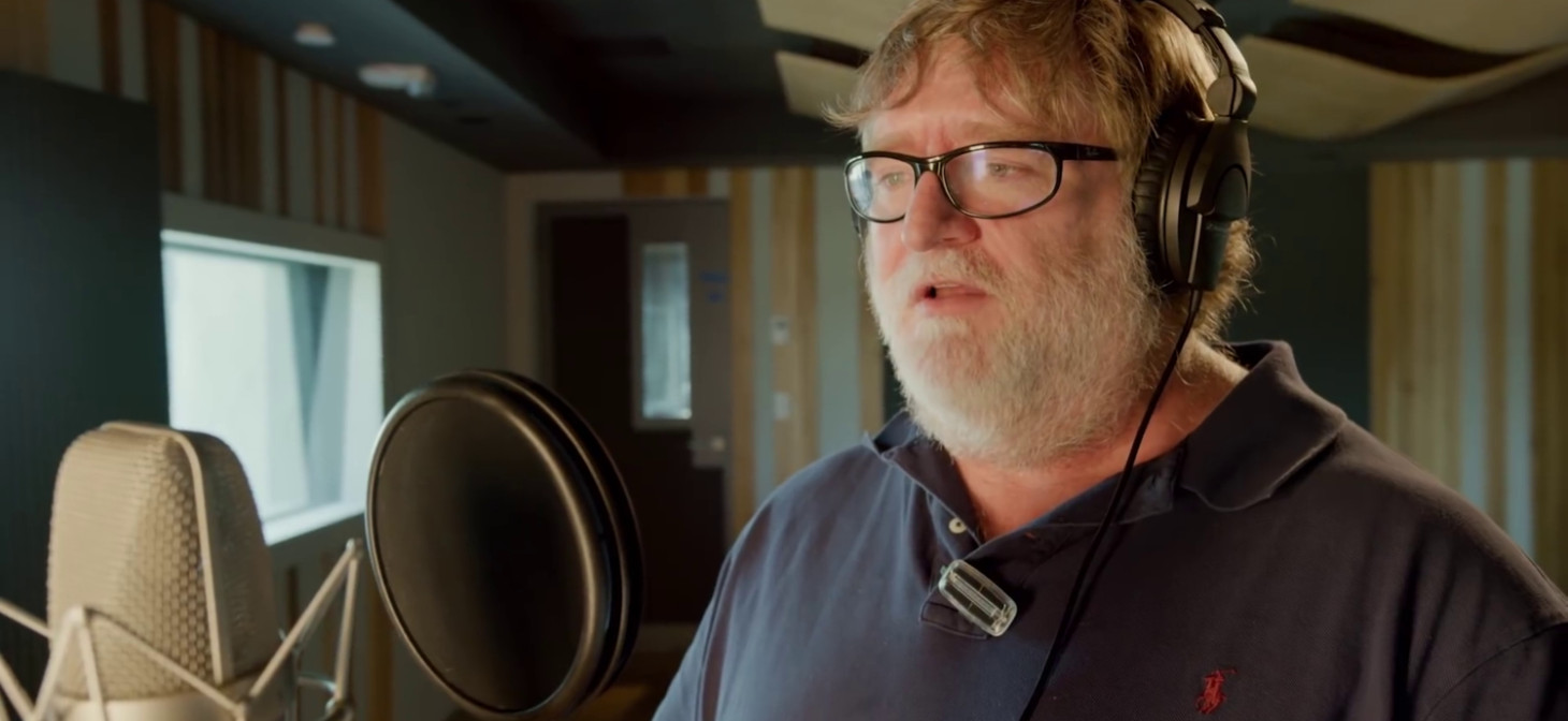 Gabe Newell Voicing Dota 2