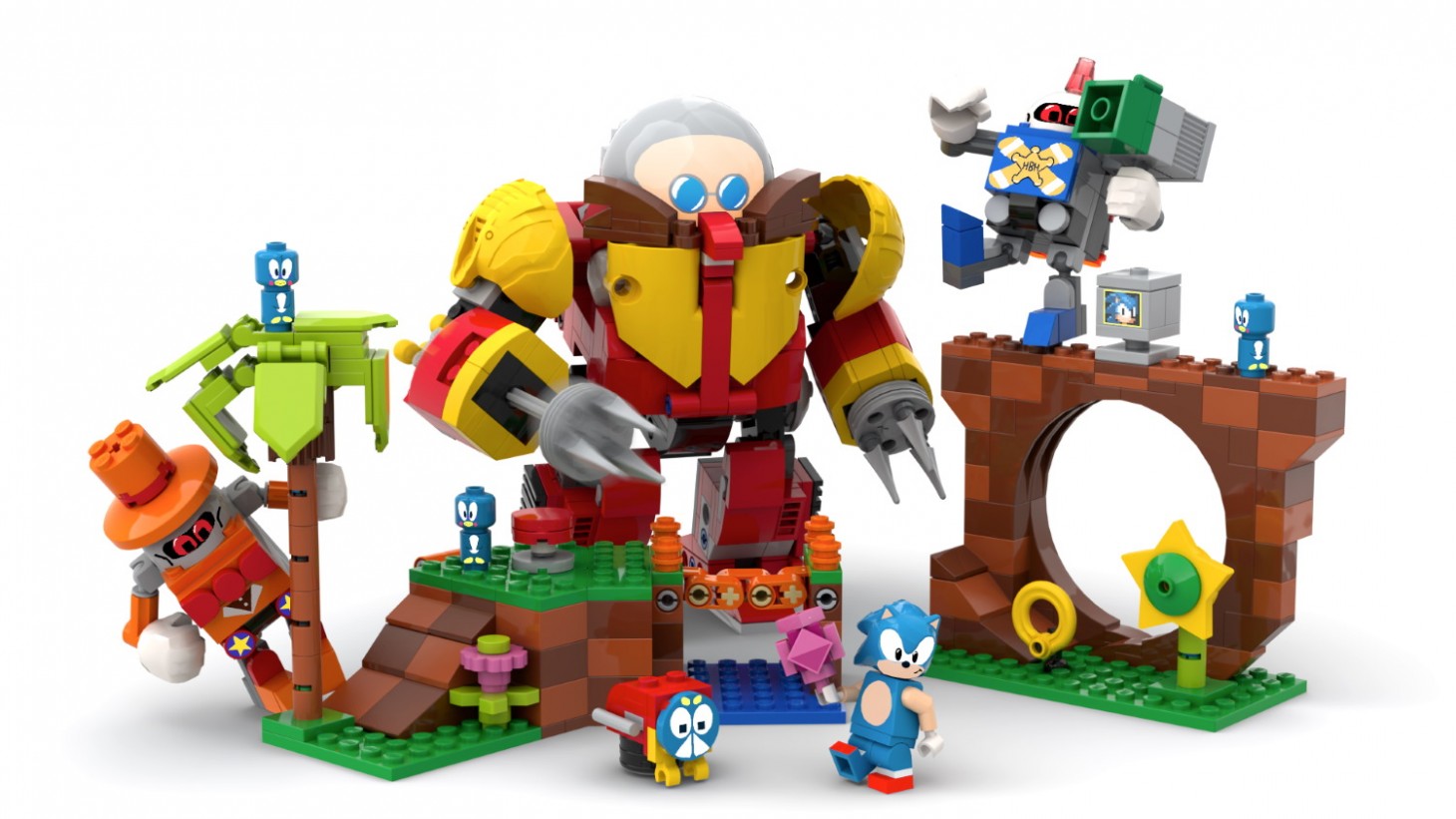 Another new Sonic Lego set features the iconic Death Egg robot