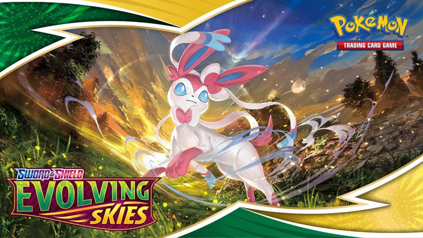 Pokemon Trading Card Game: Sword and Shield - Evolving Skies Three Booster  Packs for sale online