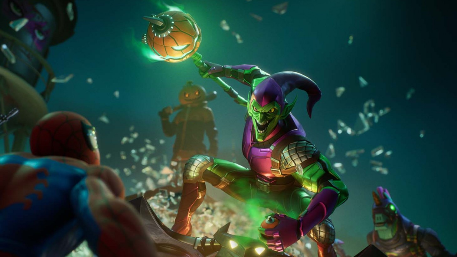 Fortnite Epic Games Spider-Man Green Goblin