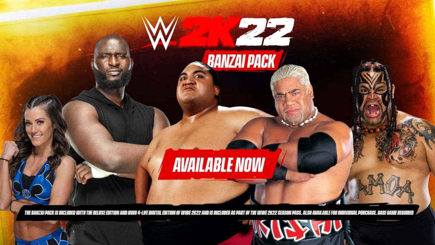 WWE 2K22 - Banzai Pack no Steam