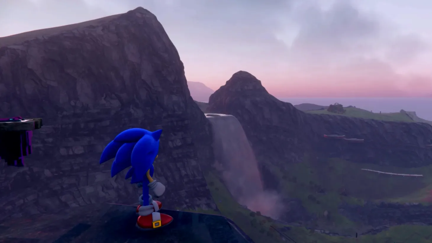Sonic Frontiers Open World Gameplay