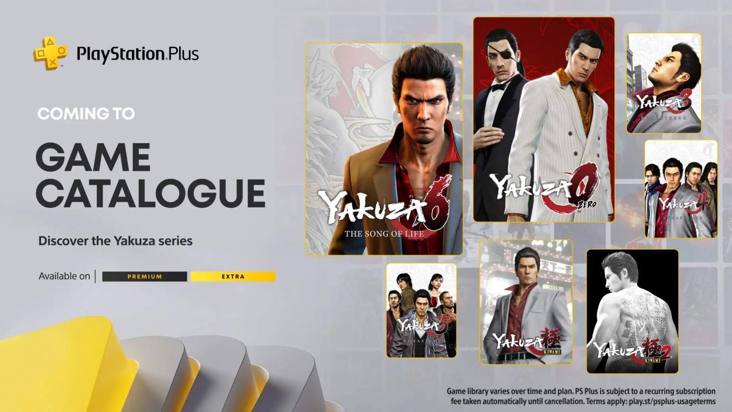 Yakuza PlayStation Plus