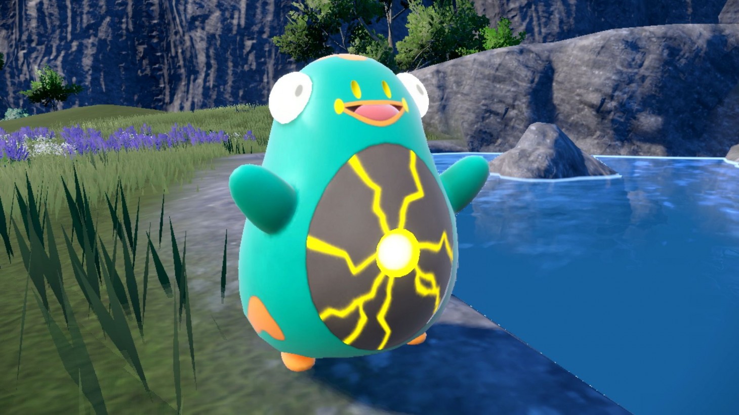 Bellibolt, the Elecfrog Pokémon