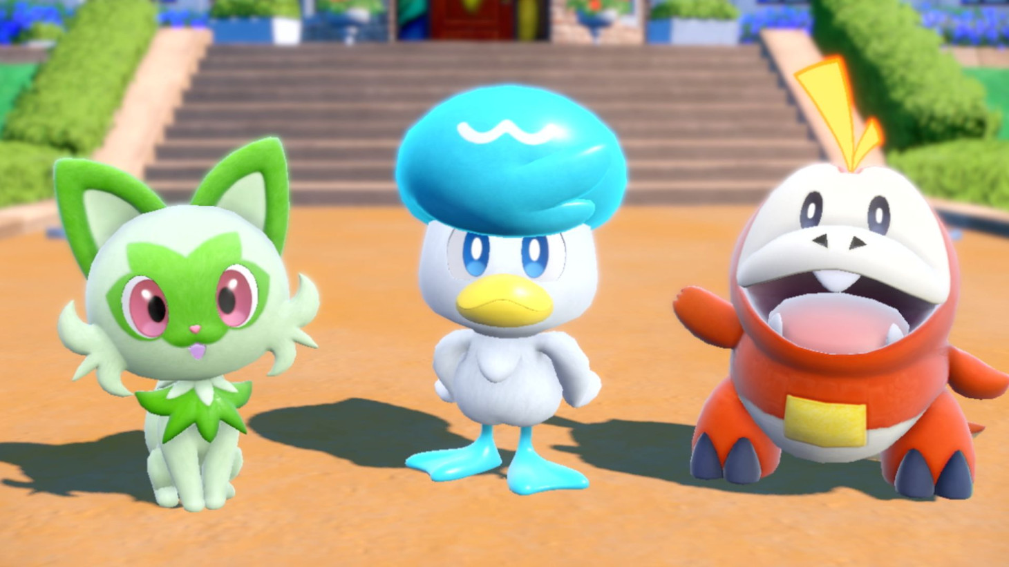 Pokémon Scarlet and Violet Starters