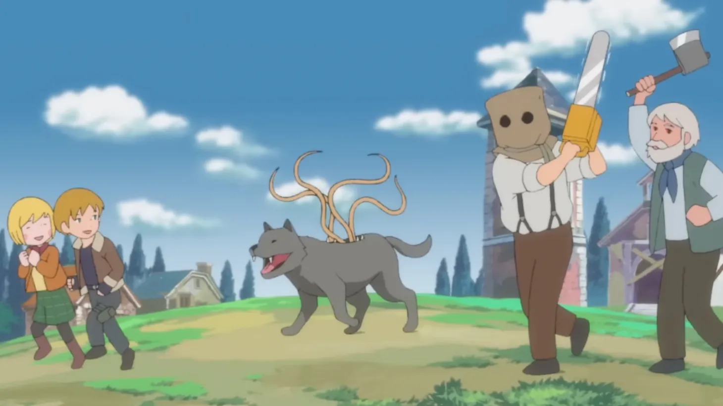 resident evil 4 remake anime capcom