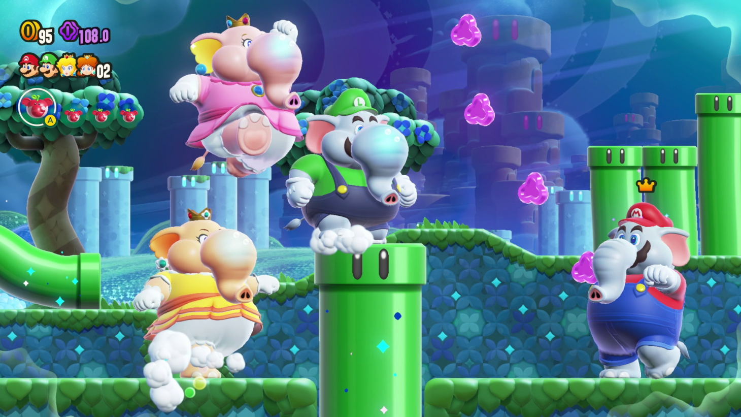 Super Mario Bros. Wonder features new power-ups, badges & Yoshi riding  Yoshi