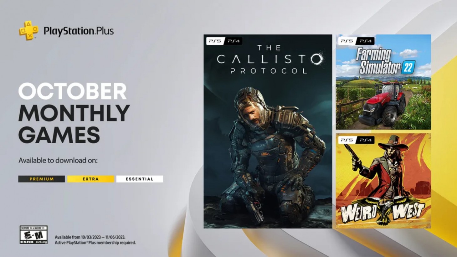 PlayStation Plus: Monthly Games for Oct 2023 Include The Callisto Protocol  and More; Here Is the