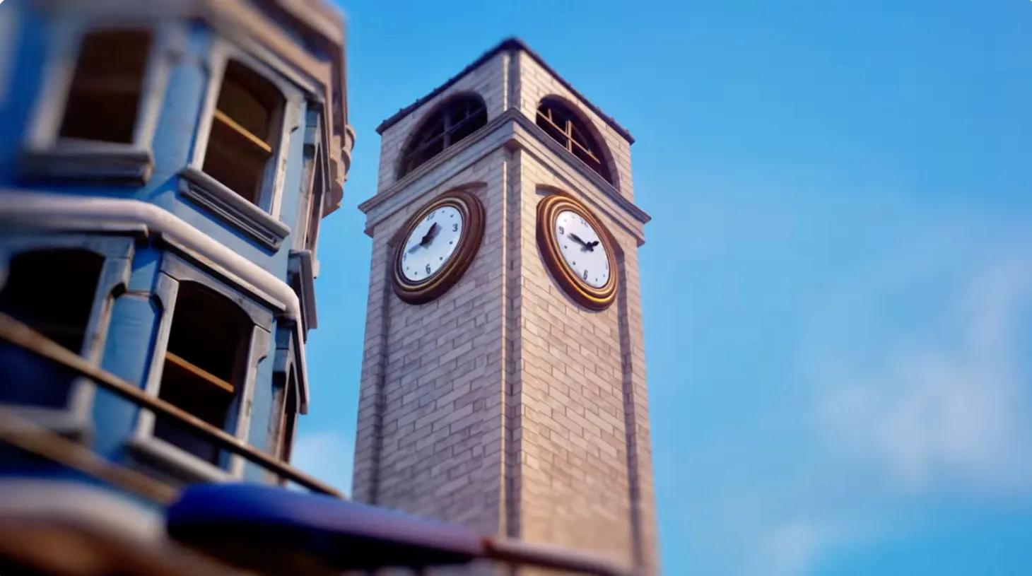 Fortnite Chapter 4 Season OG Chapter 1 Map Tilted Towers Gameplay Trailer
