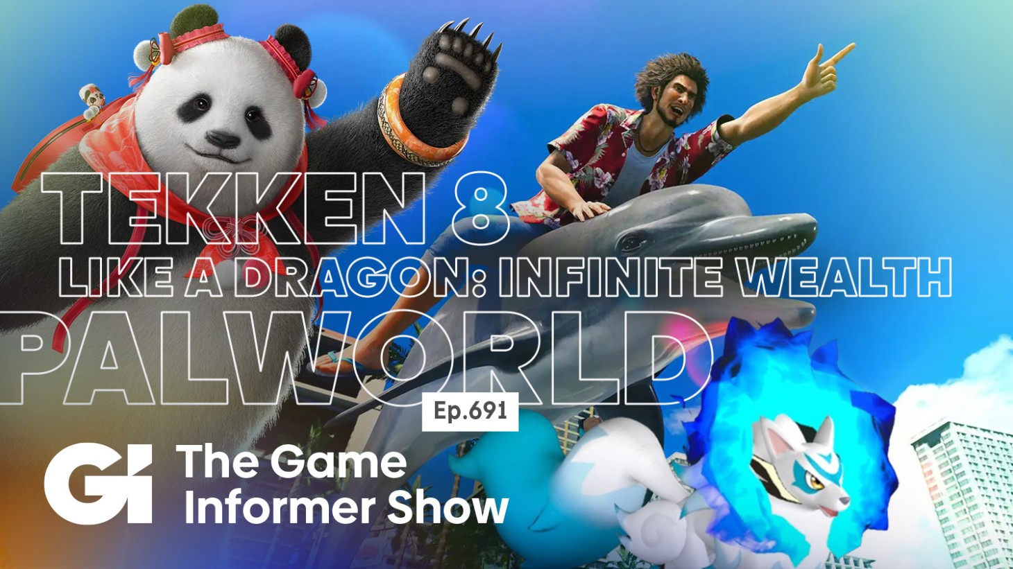 The Game Informer Show Tekken 8 Review Like A Dragon: Infinite Wealth Palworld
