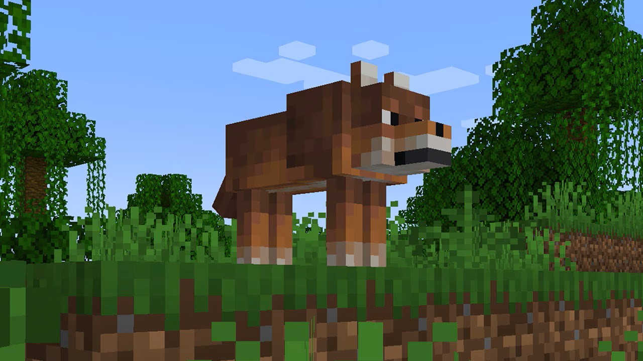 Последнее обновление Minecraft добавляет волчью броню, породы волков и броненосцев