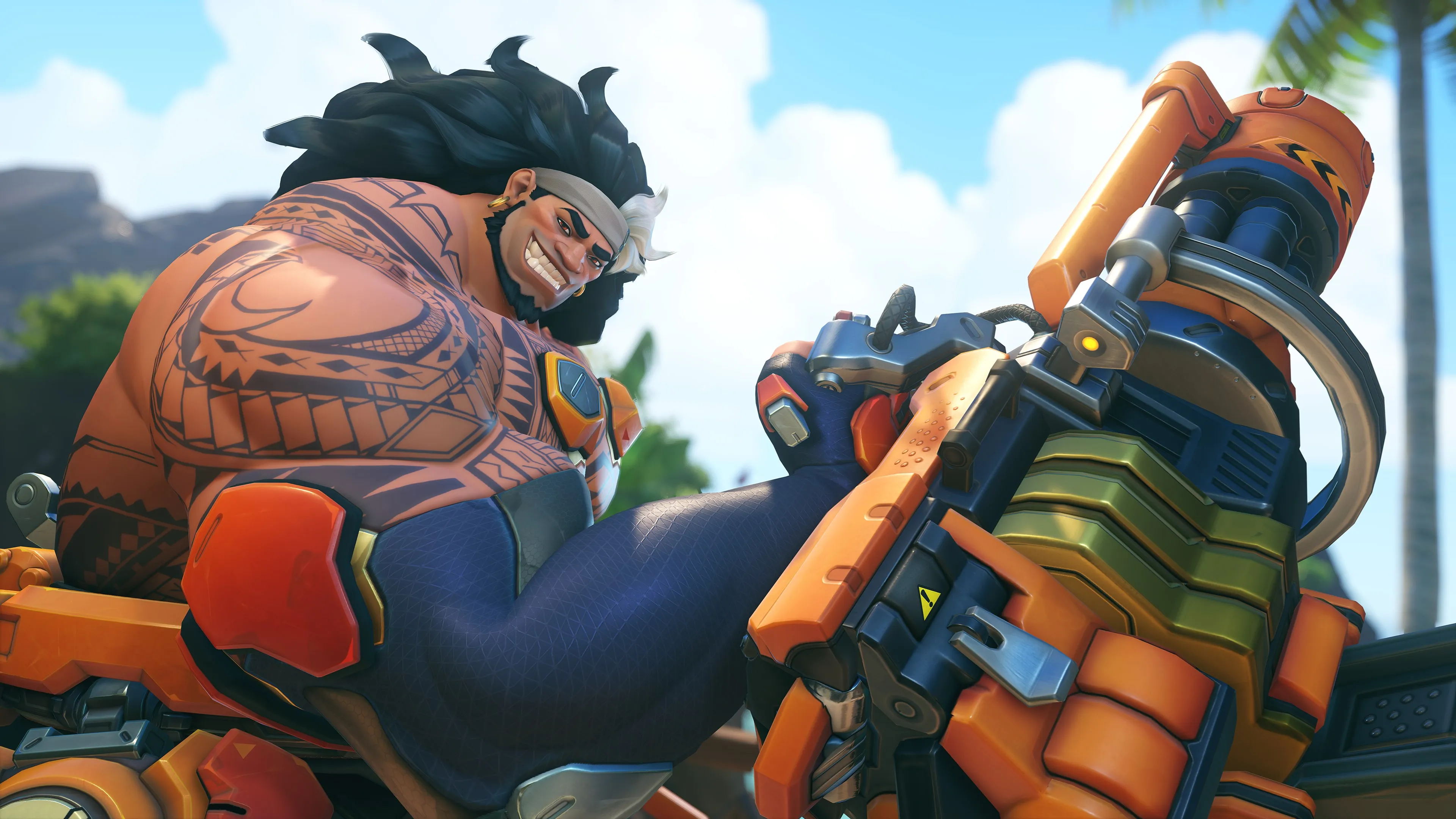 Overwatch 2 Blizzard New Tank Hero Mauga Season Support DPS