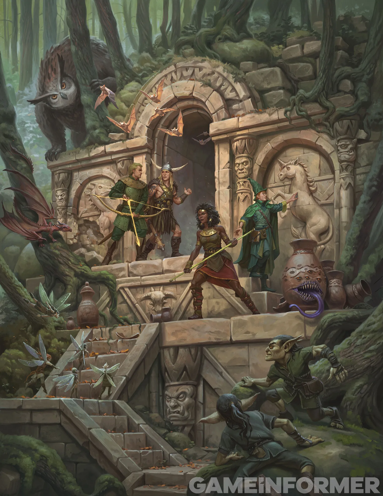 Dungeons & Dragons Art Art from the revised Dungeons & Dragons books