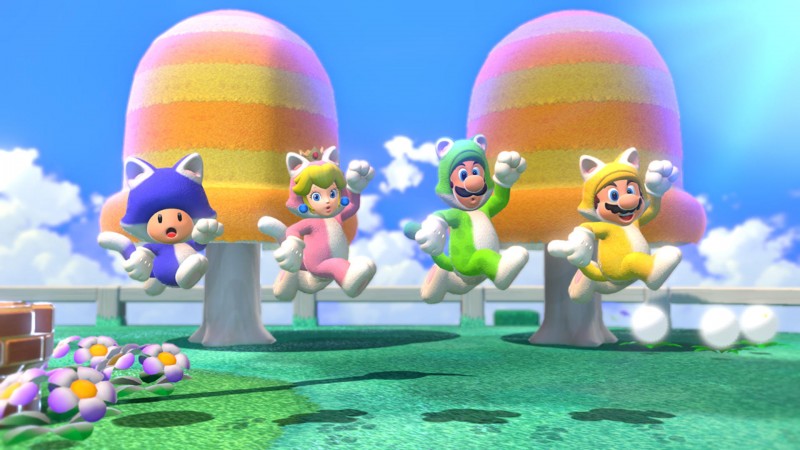 Super Mario 3D World + Bowser’s Fury Multiplayer Gameplay Footage Revealed