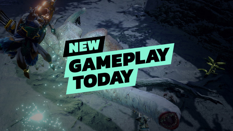 New Gameplay Today – Monster Hunter Rise Khezu Boss Fight