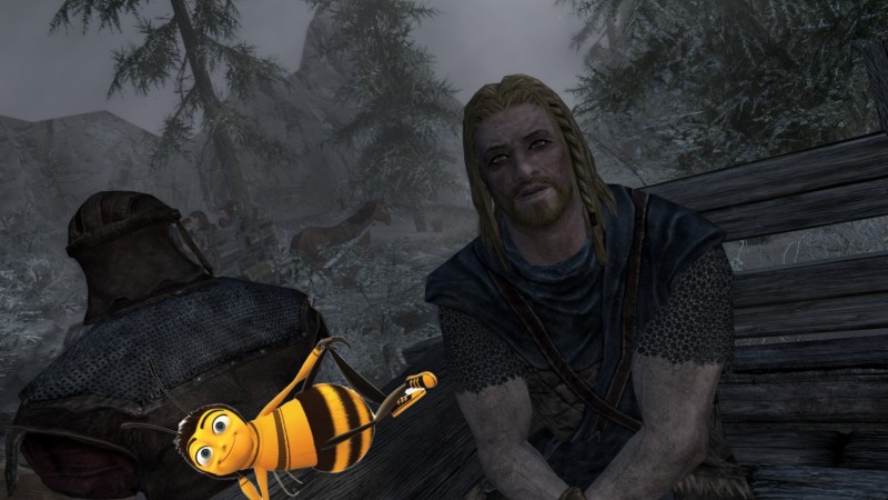 A Bee Almost Ruined The Beginning Of Skyrim