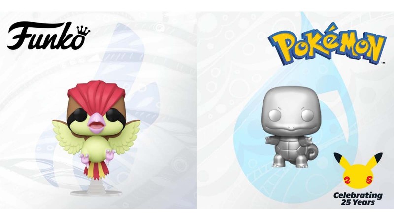 New Funko Pop! Pokémon Figures Featuring Charizard, Pidgeotto, and Squirtle Are Available For Preorder
