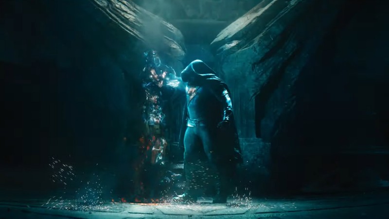 Black Adam Electrifies In This Debut Clip From Dwayne Johnson's Movie