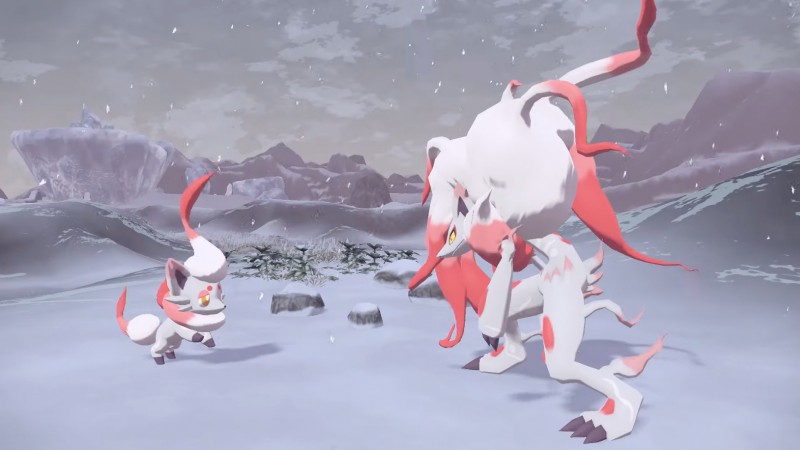 New Hisuian Forms For Zorua And Zoroark In Pokémon Legends: Arceus Revealed