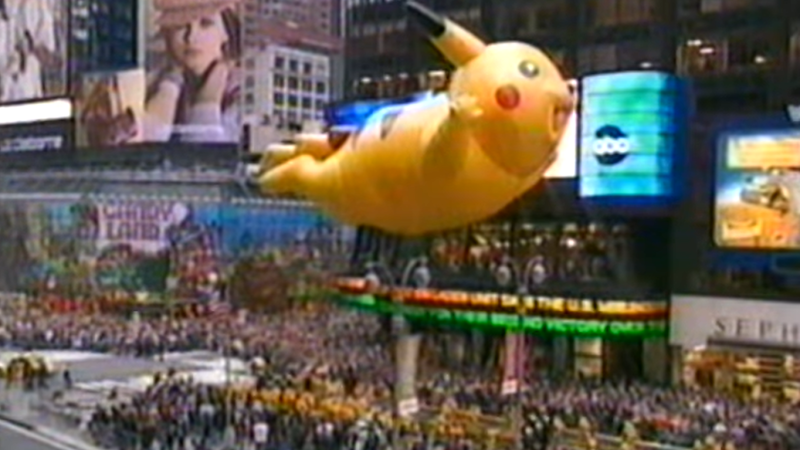 Pikachu and Eevee feature in the Macy's Thanksgiving Day Parade (Video) -  My Nintendo News