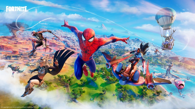 Spider-Man Joins Fornite! Chapter 3 Delivers A Redesigned Island, Sliding And Swinging Gameplay Mechanics, Camps, And More! thumbnail
