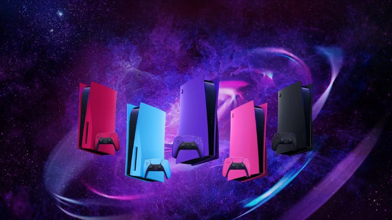 PlayStation Announces PS5 Covers And Three New DualSense Colors Coming Next Month
