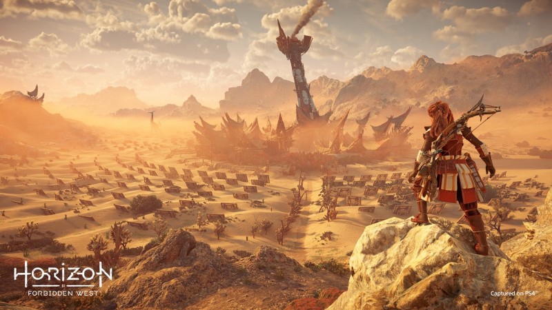 Sony shows Horizon Forbidden West running on a PS4 pro