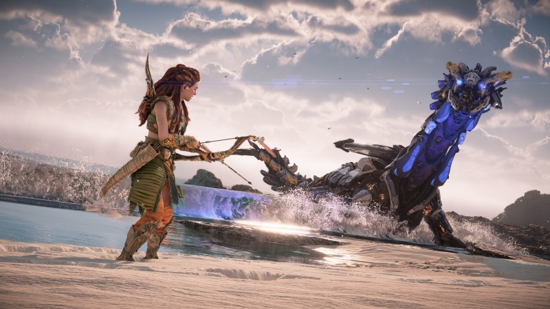 Horizon Forbidden West shows off new armor and new machines in new