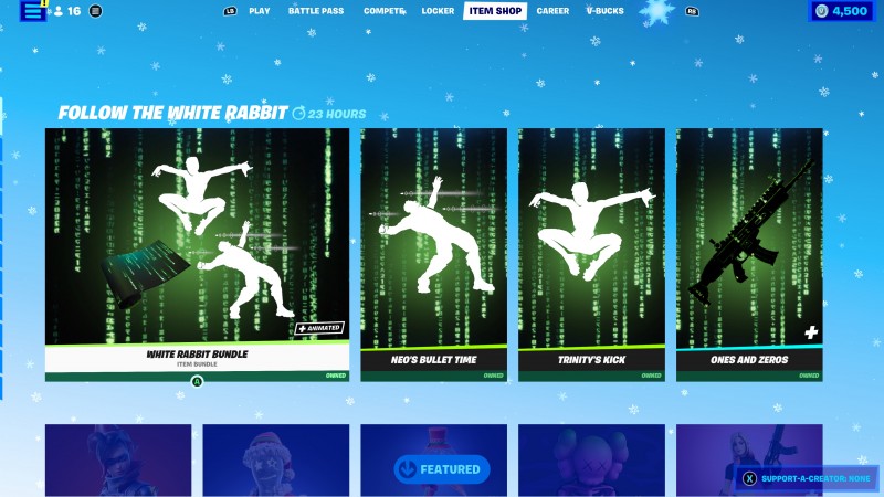 What's New In Fortnite Today: Teases Of The Matrix's Neo And Trinity