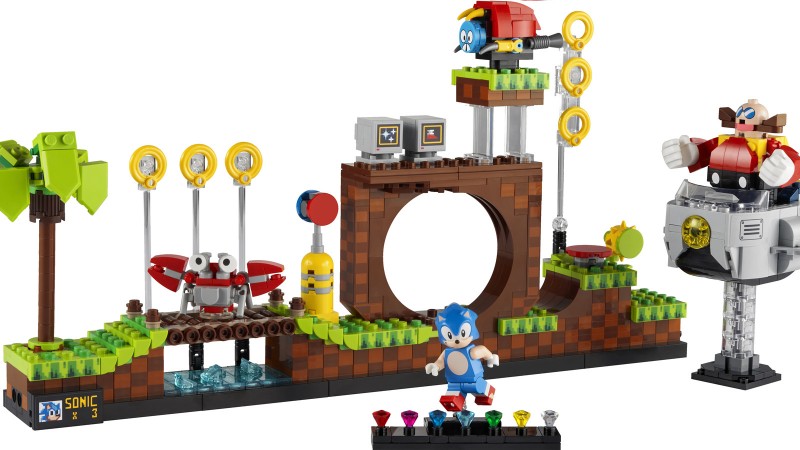LEGO Sonic The Hedgehog Green Hill Zone Set Available On New Year's Day thumbnail