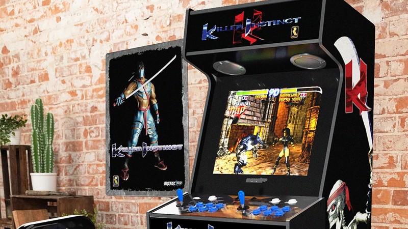 Arcade1Up Announces Pro Series Cabinets With A Bigger Killer Instinct Machine thumbnail