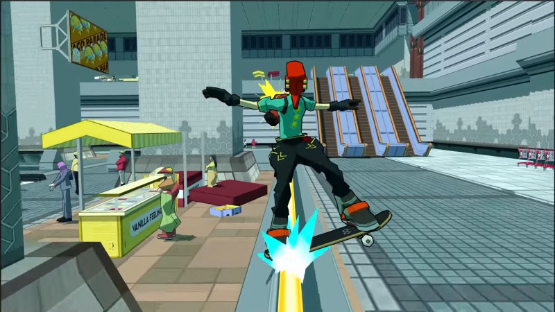 Bomb Rush Cyberfunk Flaunts Its Stylish Moves In New Trailer 3 bomb rush cyberfunk trailer skateboard