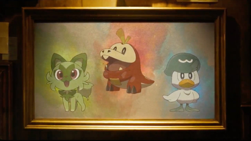 Pokémon Scarlet And Pokémon Violet Revealed Alongside First Look At Starters, Releasing Late 2022 3 starters