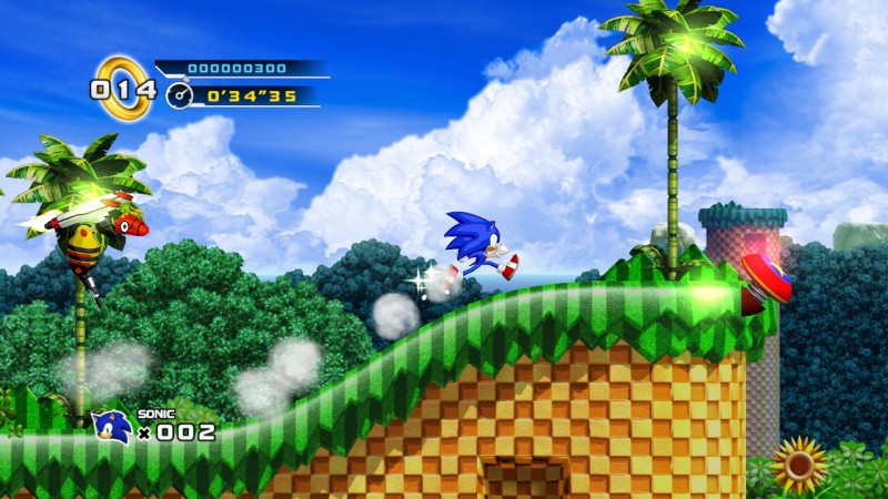 The game sonic hedgehog Sega Is