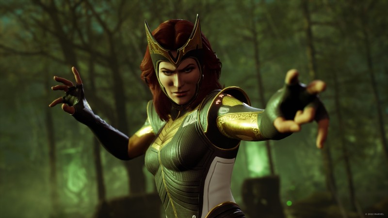 marvel s midnight suns screenshot the scarlet witch