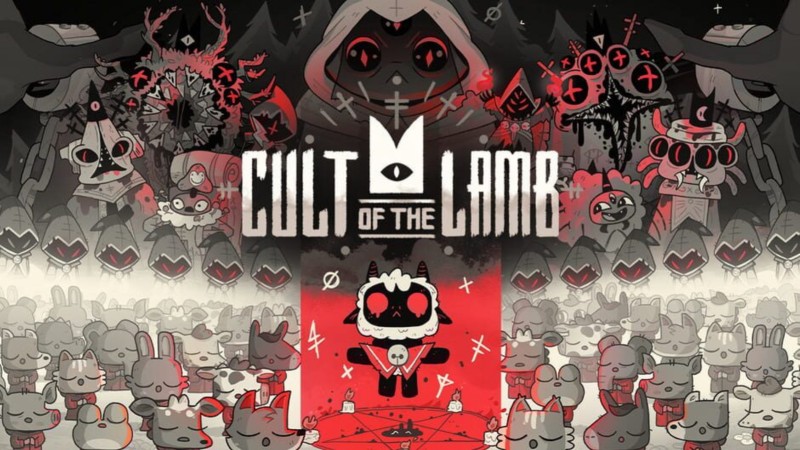 Cult of the Lamb Gameplay 💩 Xbox Series X - Dungeons + sim 