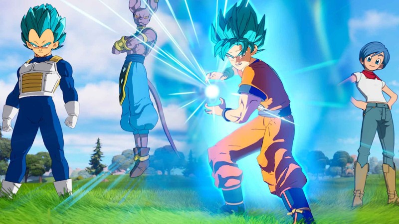 Fortnite Dragon Ball Trailer Revealed Nimbus Clouds, Fusion Emotes, And Themed Adventure Island