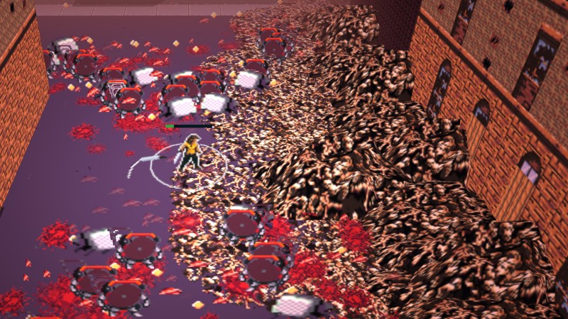 #
  Outer Terror, An Arcade Bullet Hell Homage To B-Movie Horror, Hits PC Soon