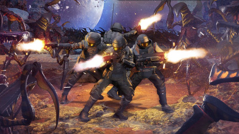 Starship Troopers: Extermination Is A 12-Player Co-Op FPS Coming Next Year thumbnail